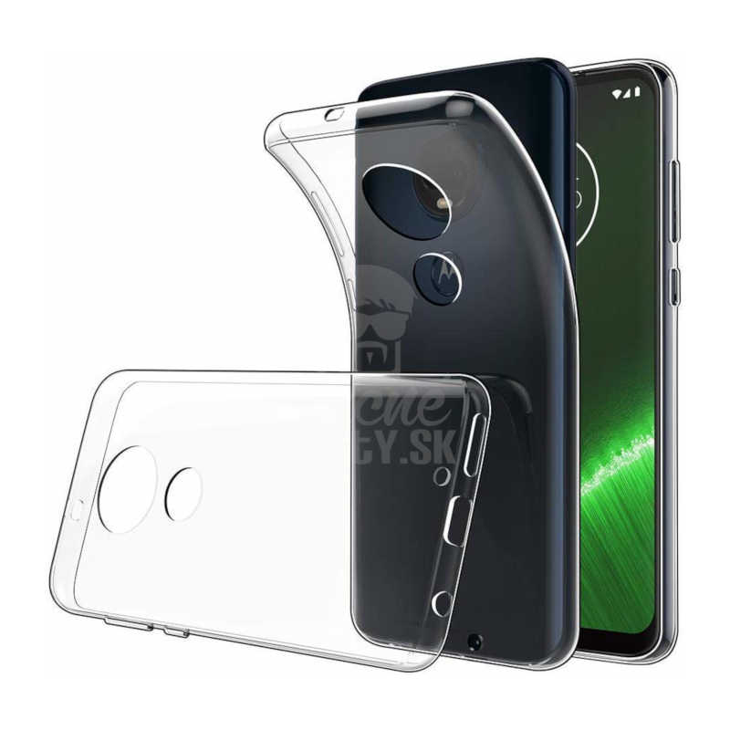 Transparentný silikónový kryt Ultra Slim 1mm – Motorola Moto G7 Power