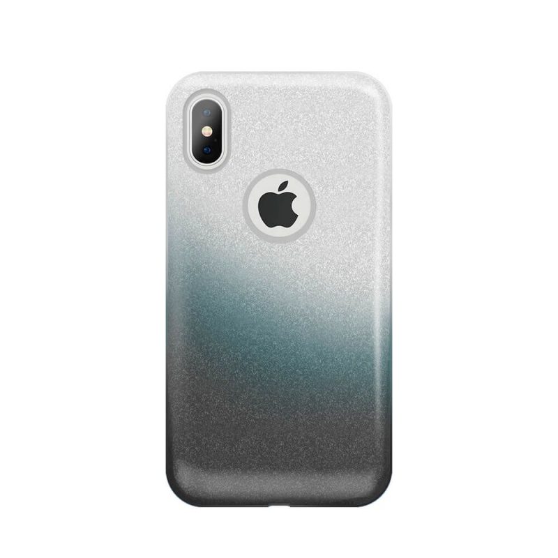 Ligotavý Kryt Forcell Shining transparentno-zelený – iPhone 11 Pro