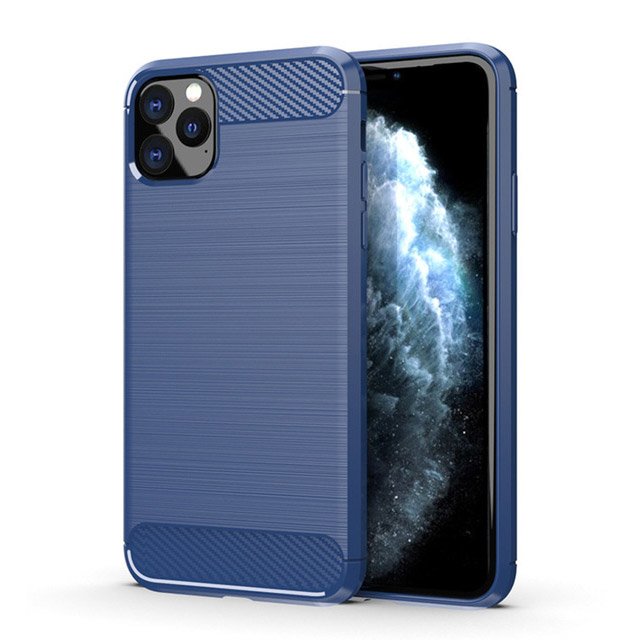 Zadný kryt Carbon modrý – iPhone 11 Pro