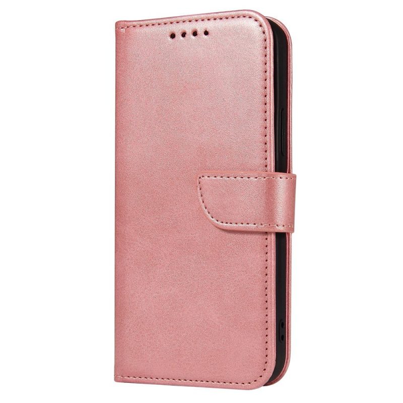 Peňaženkové puzdro Elegant Magnet Case ružové – Samsung Galaxy S21+ 