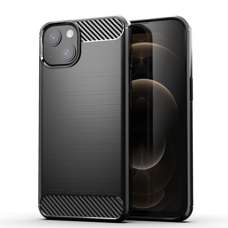 Zadný kryt Carbon čierny – Apple iPhone 13 Mini