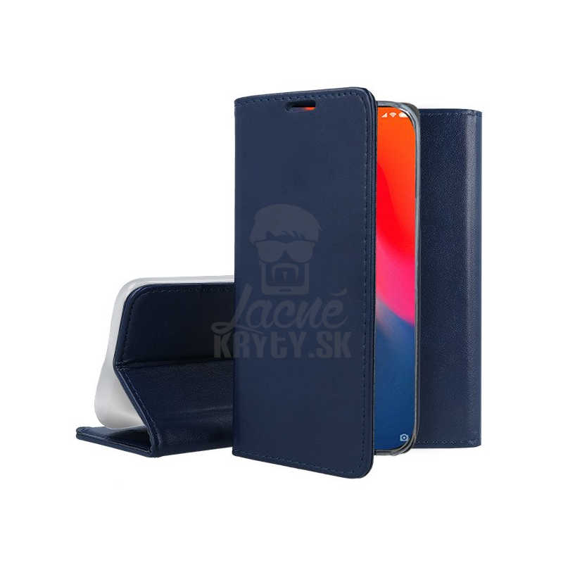 Knižkové puzdro Magnet Book modré – Apple iPhone 13 Pro