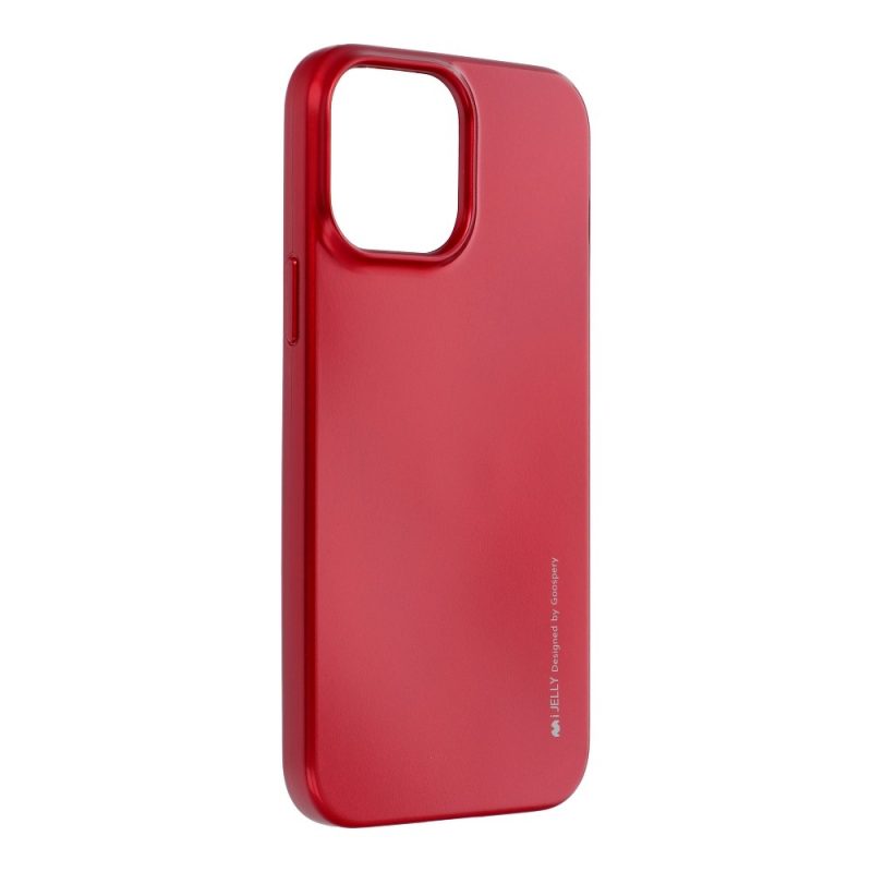 Zadný kryt i-Jelly Case Mercury červený – Apple iPhone 13 Pro Max