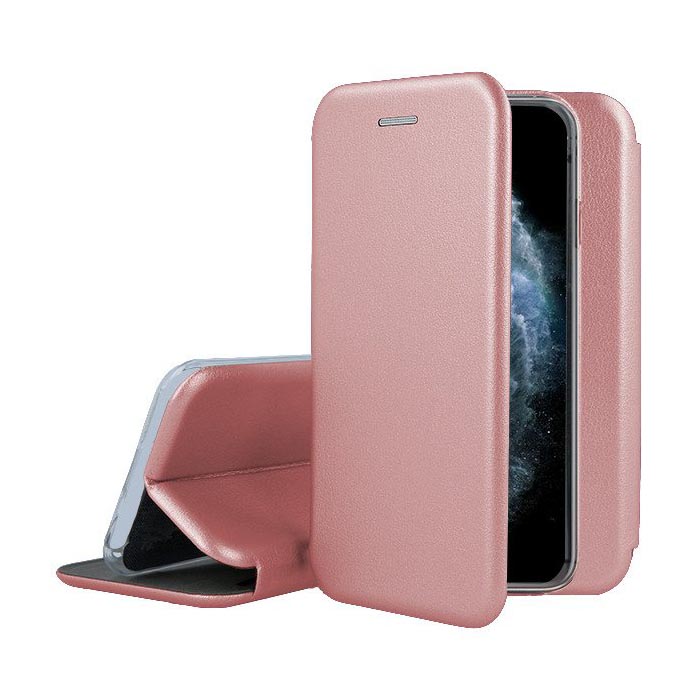 Peňaženkové puzdro Elegance ružové – Apple iPhone 13