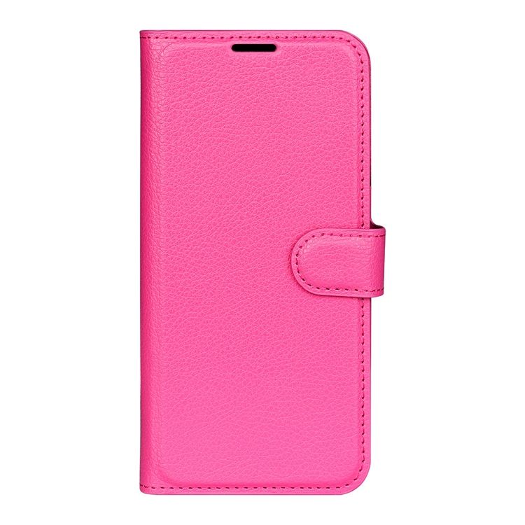 Peňaženkové puzdro Litchi ružové – Samsung Galaxy M22