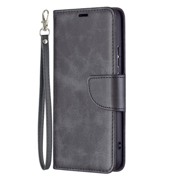 Peňaženkové puzdro Retro Lambskin čierne – Samsung Galaxy S22+ 