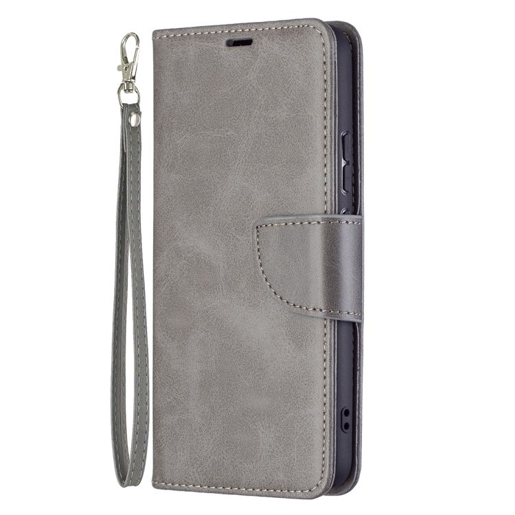 Peňaženkové puzdro Retro Lambskin sivé – Samsung Galaxy S22+ 