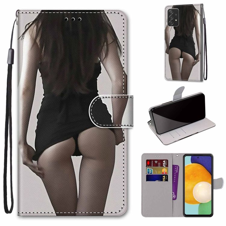 Knižkové puzdro Trendy Cross case Sexy žena – Samsung Galaxy A53 5G