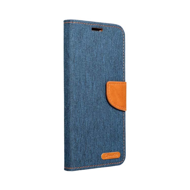 Peňaženkové puzdro Canvas Book modré – Samsung Galaxy S22 Ultra