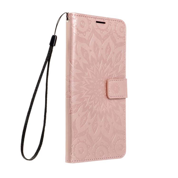 Peňaženkové puzdro Mezzo mandala ružové – Samsung Galaxy A53 5G