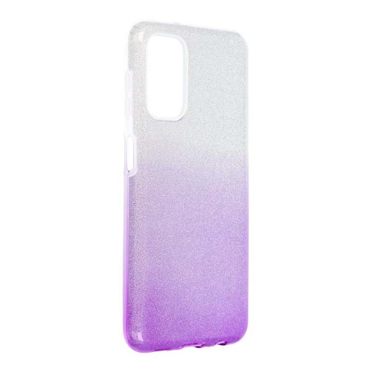 Ligotavý Kryt Forcell Shining transparentno-fialový – Samsung Galaxy A13 