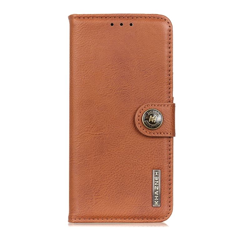 Peňaženkové puzdro Khazneh wallet case hnedé – Samsung Galaxy A13 