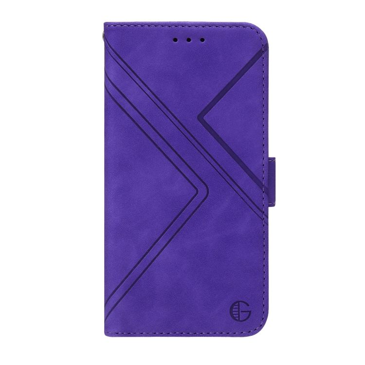 Peňaženkové puzdro Geometric fialové – Samsung Galaxy A53 5G