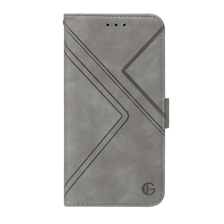 Peňaženkové puzdro Geometric sivé – Samsung Galaxy A53 5G