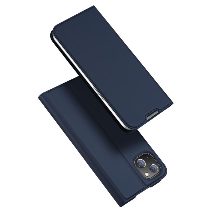Peňaženkové puzdro Dux Ducis Skin Pro modré – Apple iPhone 14 Plus