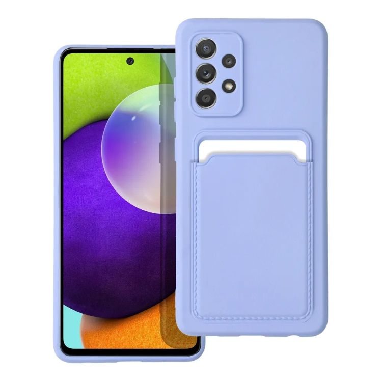 Zadný kryt Card Case fialový – Samsung Galaxy A53 5G