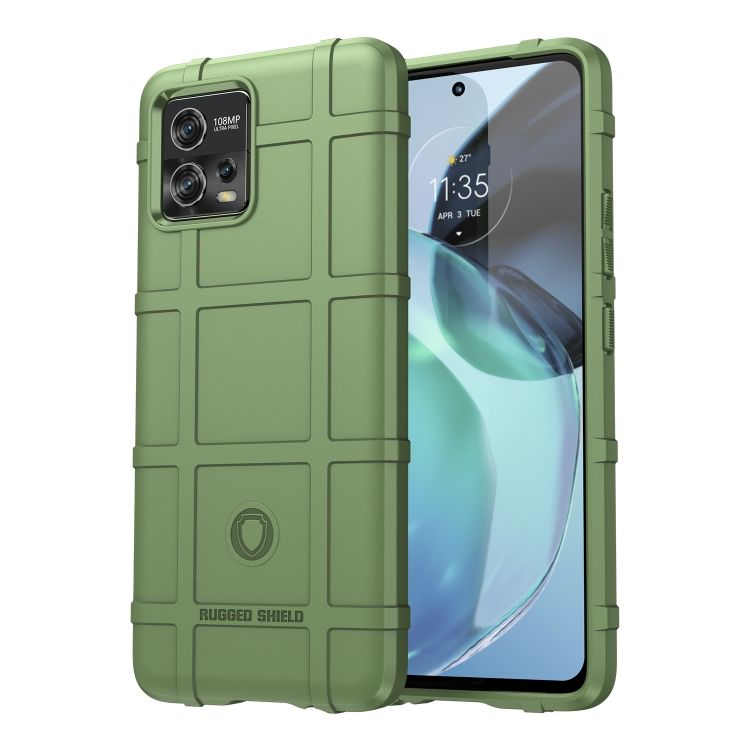 Odolný kryt Rugged Shield zelený – Motorola Moto G72