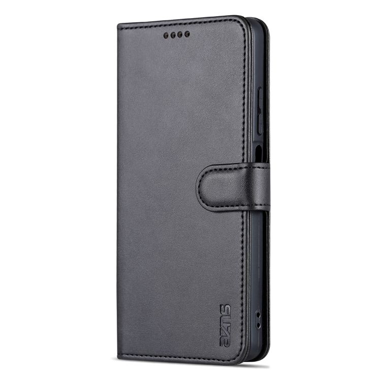 Peňaženkové puzdro AZNS Skin Feel čierne – Xiaomi Redmi Note 12 5G