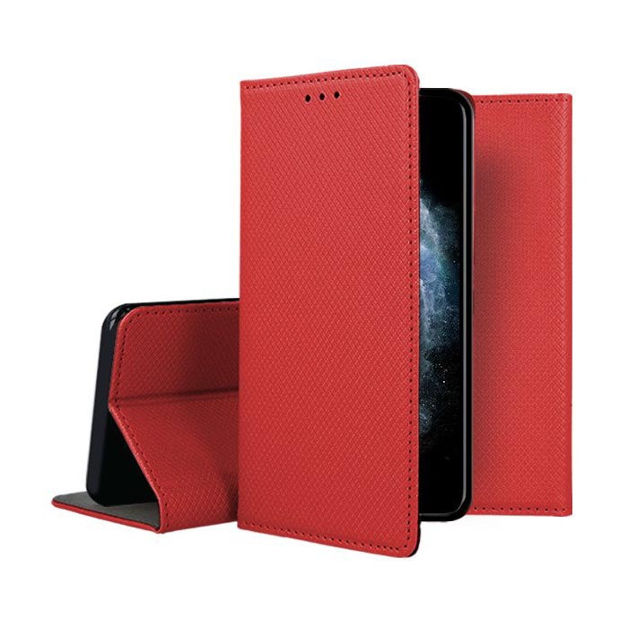 Knižkové puzdro Smart Case Book červené – Apple iPhone 15 Plus