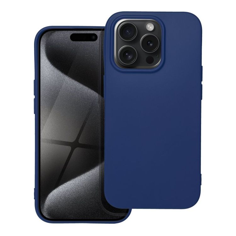 Silikónový kryt Soft case modrý – Apple iPhone 15 Pro