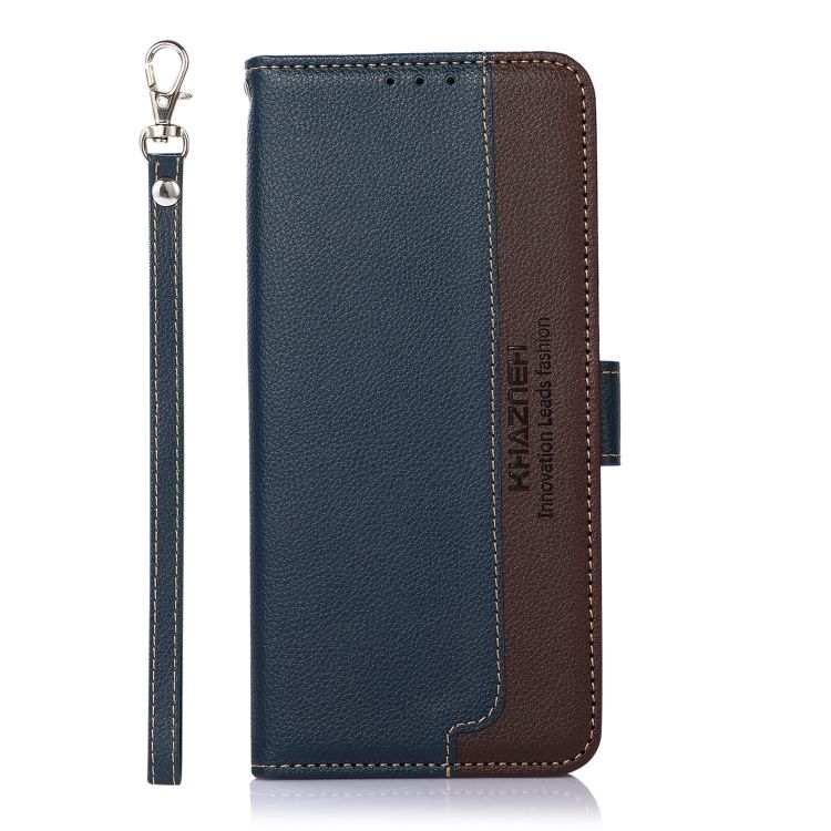 Peňaženkové puzdro Khazneh RFID case modré – Motorola Moto G84 5G