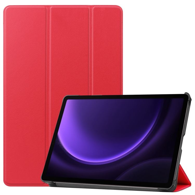 Knižkové puzdro Pure case červené – Samsung Galaxy Tab S9 FE