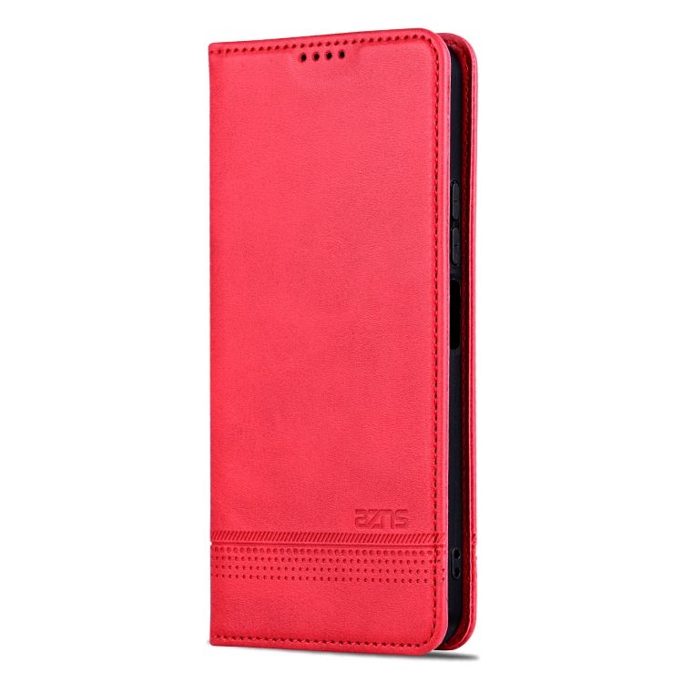 Peňaženkové puzdro AZNS book case červené – Xiaomi Redmi 13C / Xiaomi Poco C65