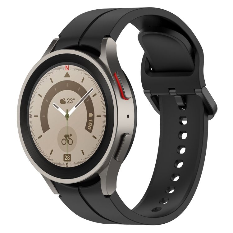Remienok Groove Wristband čierny pre Samsung Galaxy Watch 6 Classic  a Watch 6 