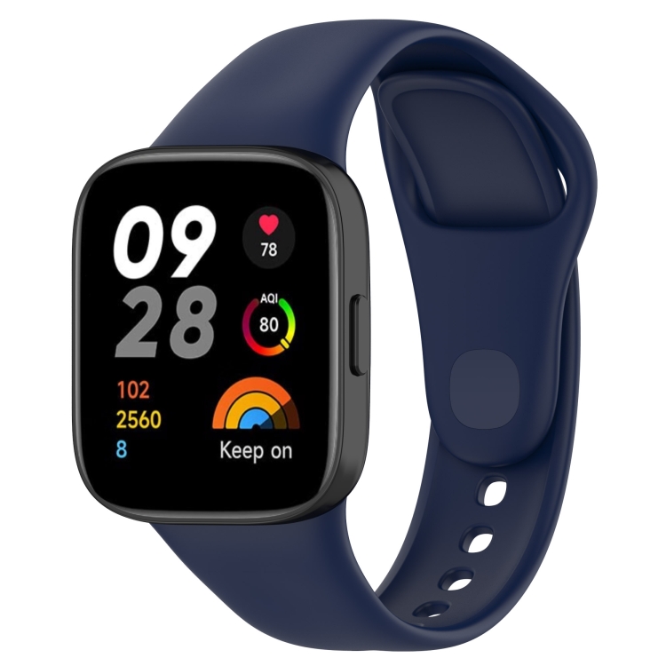 Remienok Solid Wristband modrý pre Xiaomi Redmi Watch 3