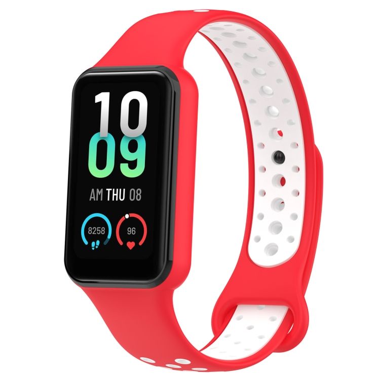 Remienok Sport Wristband červeno-biely pre Xiaomi Smart Band 8 Active