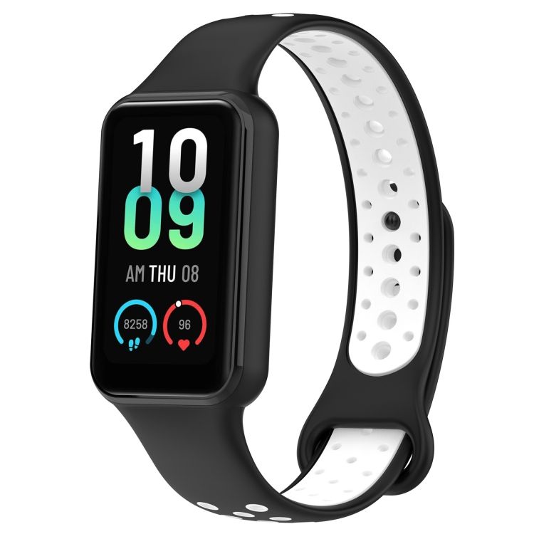 Remienok Sport Wristband čierno-biely pre Xiaomi Smart Band 8 Active