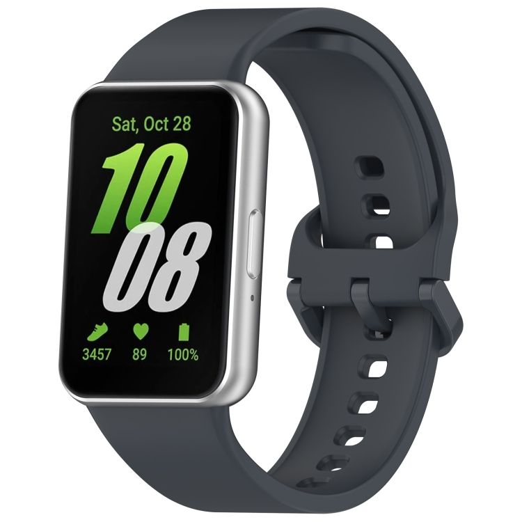 Remienok Solid Wristband tmavosivý pre Samsung Galaxy Fit 3