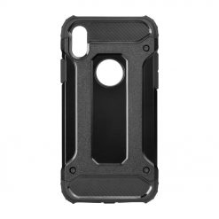 Lacné puzdro Forcell Armor čierne pre iPhone X