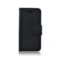 Lacné puzdro Fancy Book Čierne na mobil Huawei P10 Lite