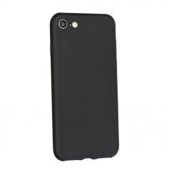Lacné puzdro Jelly Case Flash matné čierne pre Huawei Y7