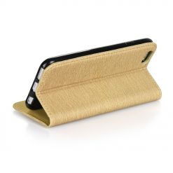 Lacné puzdro Urban Book zlaté na mobil Huawei P9 Lite Mini