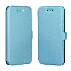 Lacné Kryty | Puzdro Book Pocket Modré – LG K10 2017 | Lacné Kryty