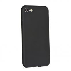 Lacné puzdro Jelly Case Flash matné čierne na mobil Huawei Y5 II a Y6 II Compact