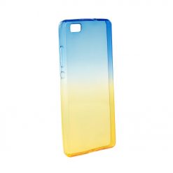 Lacné puzdro Forcell Ombre modro-zlaté na mobil Huawei P8 Lite 2017 a P9 Lite 2017