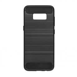 Lacné Kryty | Zadný kryt Forcell Carbon Čierny – Samsung Galaxy S9 | Lacné Kryty