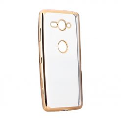 Lacné Kryty | Zadný kryt Electro Jelly Case zlatý – Sony Xperia XZ2 Compact | Lacné Kryty