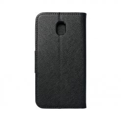 Lacné Kryty | Peňaženkové Puzdro Fancy Book Čierne – Samsung Galaxy J3 2017 | Lacné Kryty