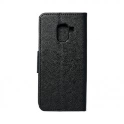Lacné Kryty | Peňaženkové puzdro Fancy Book Čierne – Samsung Galaxy A8 2018 | Lacné Kryty
