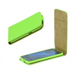 Lacné Kryty | Vyklápacie flipové puzdro Flip Flexi Limetkové – Samsung Galaxy A5 2016 | Lacné Kryty