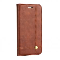 Lacné Kryty | Puzdro Prestige Book hnedé – Samsung Galaxy A6 2018 | Lacné Kryty
