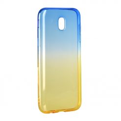 Zadný kryt Forcell Ombre modro-zlatý – Samsung Galaxy J3 2017