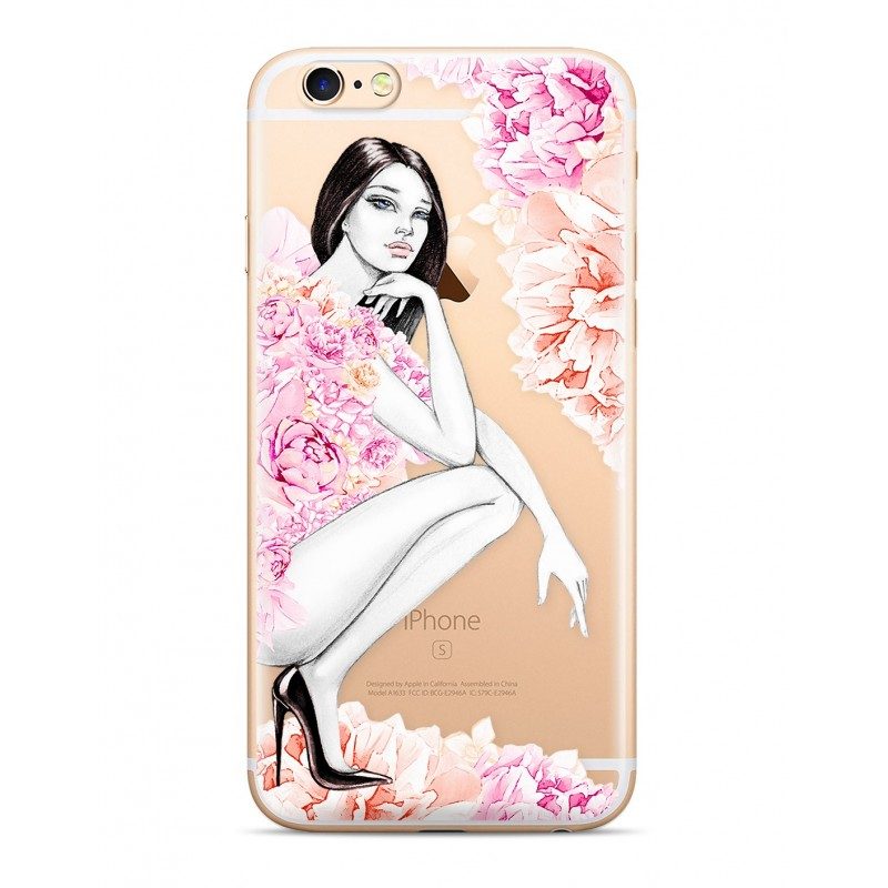 Lacné Kryty | Zadný kryt s potlačou Girl – iPhone 5/5S/SE