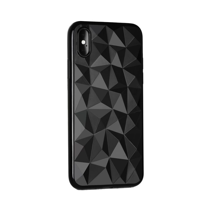 Lacné Kryty | Silikónový kryt Forcell Prism čierny – iPhone 5/5S/SE