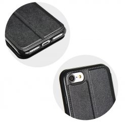 Puzdro Book Pocket Čierne – iPhone 6/6S | Lacné Kryty Lacné Kryty | Puzdro Book Pocket Čierne – iPhone 6/6S | Lacné Kryty