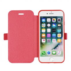 Lacné Kryty | Puzdro Book Pocket Červené – iPhone 6/6S | Lacné Kryty